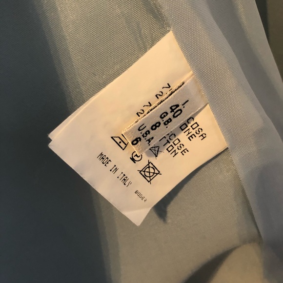 Pale Blue Dress Suit - Purchased in Italy 🇮🇹 - Picture 6 of 9